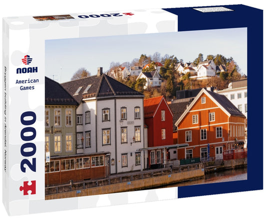 Noah Jigsaw Puzzle Bryggen building in Arendal, Norway 2000 Pieces