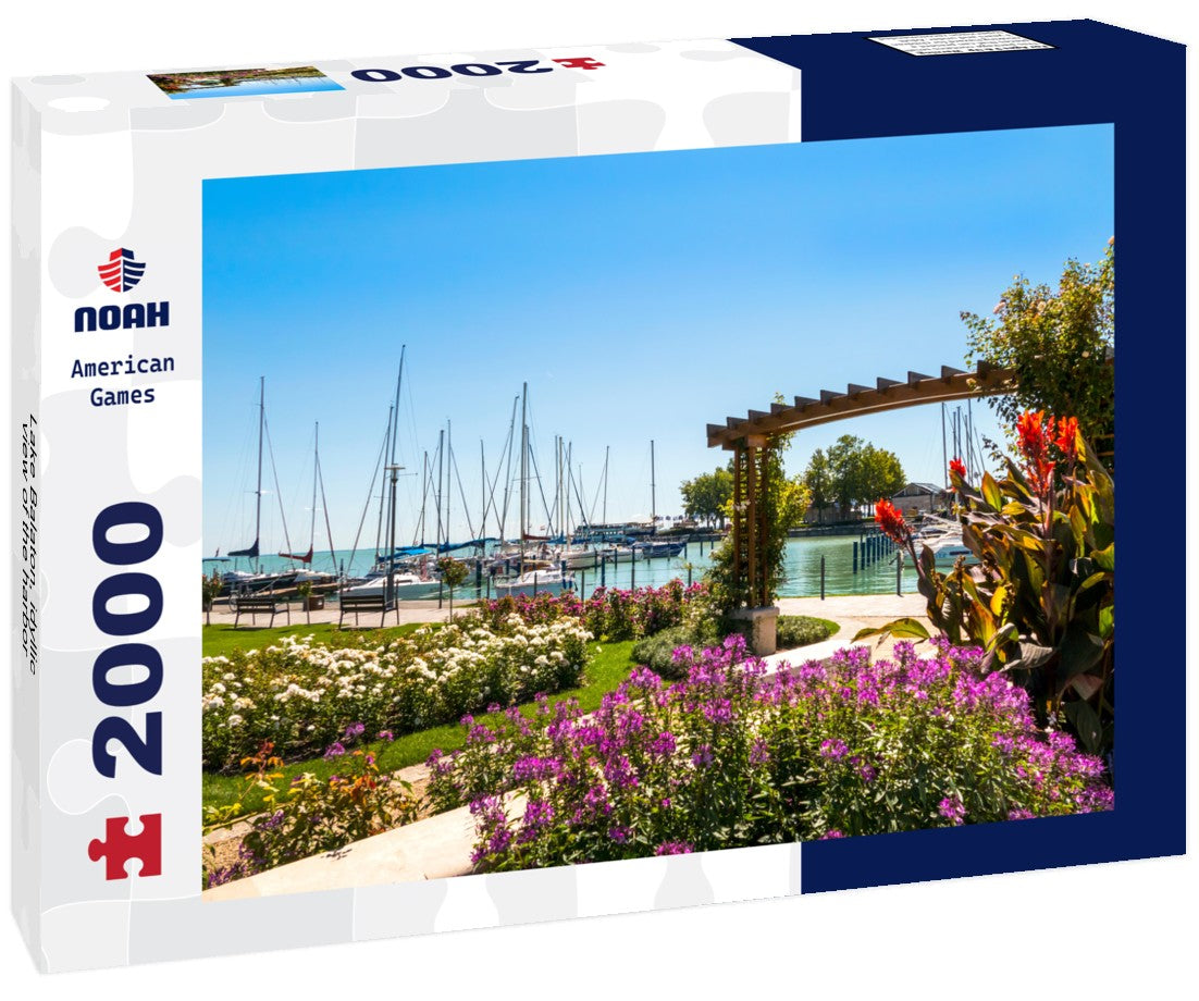 Noah Jigsaw Puzzle Lake Balaton - idyllic view of the harbor 2000 Pieces