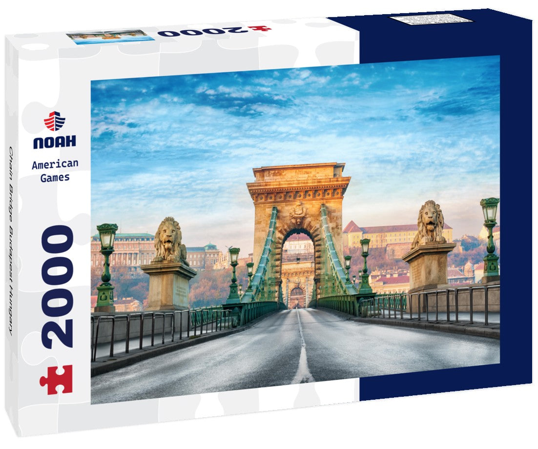 Noah Jigsaw Puzzle Chain Bridge Budapest Hungary 2000 Pieces