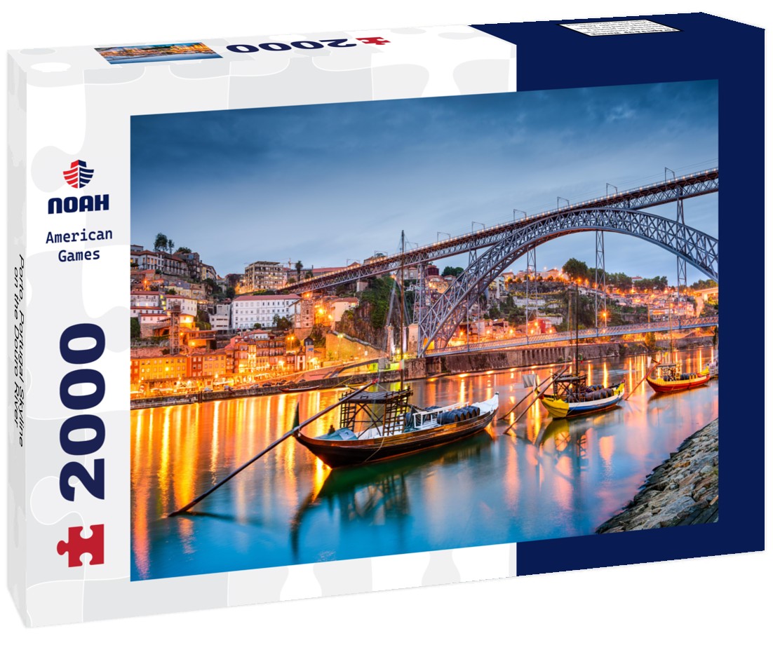 Noah Jigsaw Puzzle Porto, Portugal Skyline on the Douro River 2000 Pieces