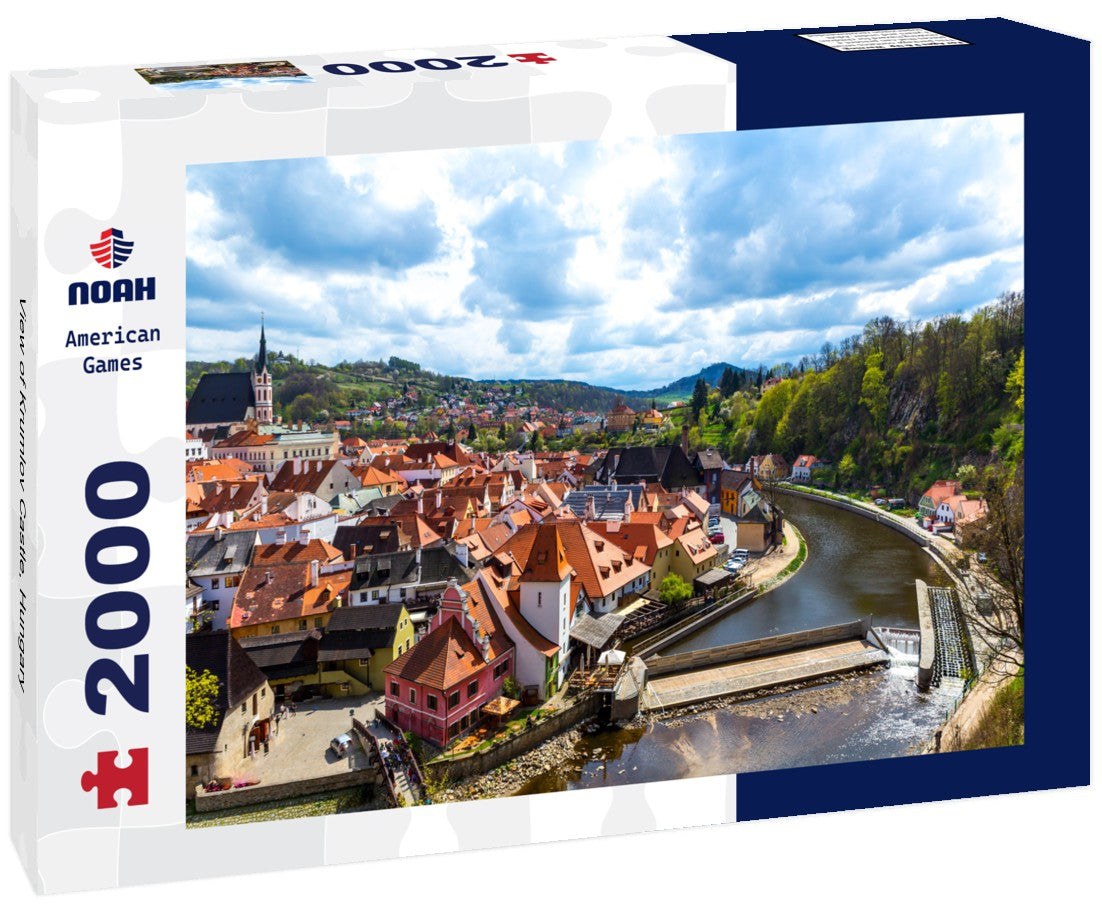 Noah Jigsaw Puzzle View of Krumlov Castle, Hungary 2000 Pieces