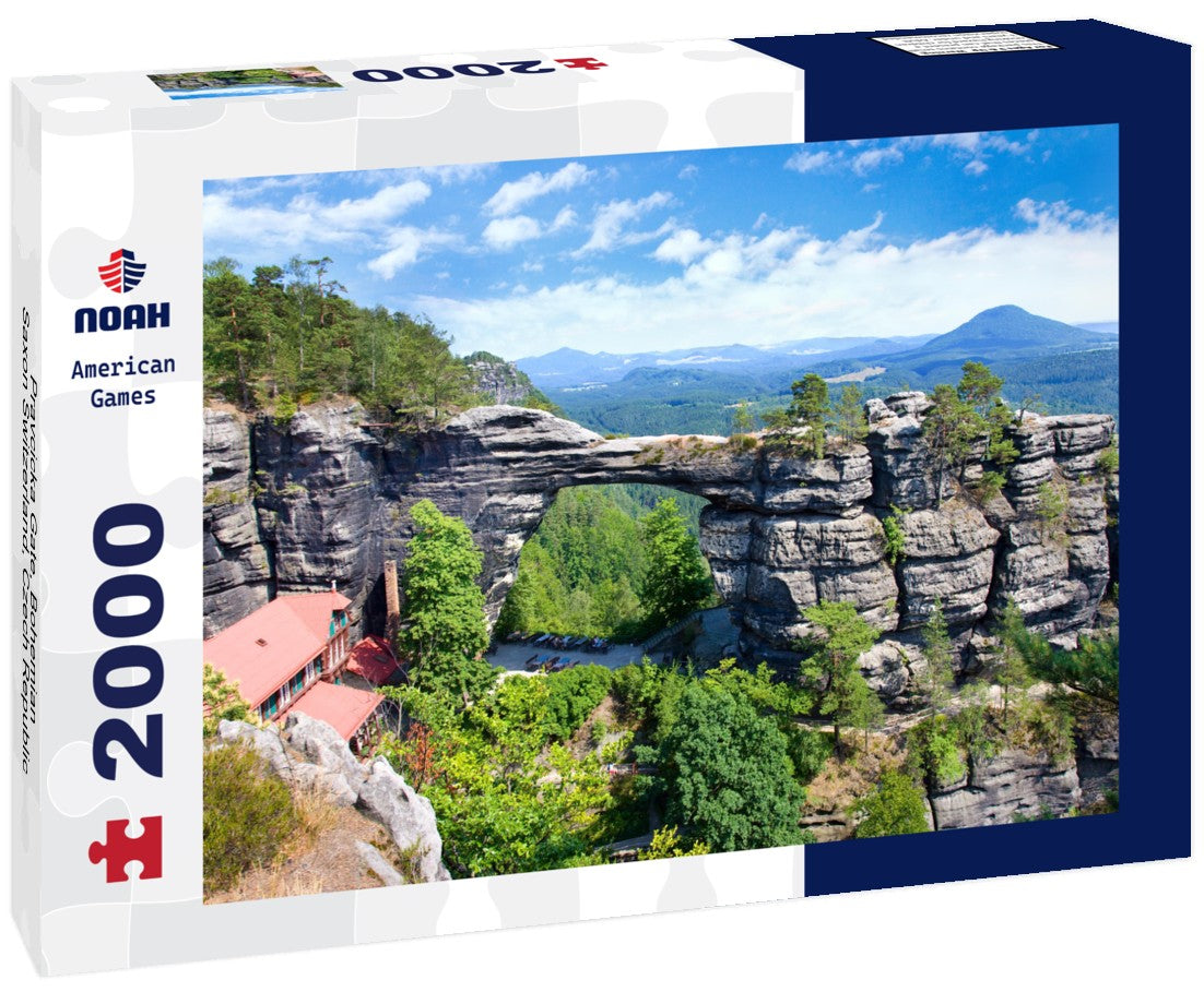 Noah Jigsaw Puzzle Pravcicka Gate, Bohemian-Saxon Switzerland, Czech Republic 2000 Pieces