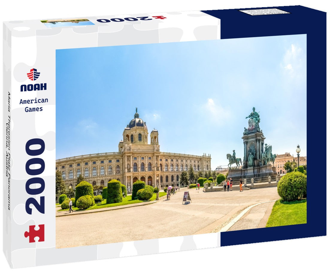 Noah Jigsaw Puzzle Maria Theresien Platz Panorama, Vienna, Austria 2000 Pieces