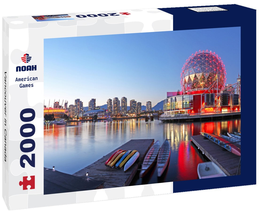 Noah Jigsaw Puzzle Vancouver in Canada 2000 Pieces