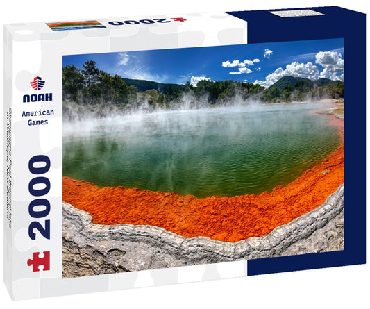 Noah Jigsaw Puzzle Champagne Pool thermal lake in Waiotapu - New Zealand 2000 Pieces