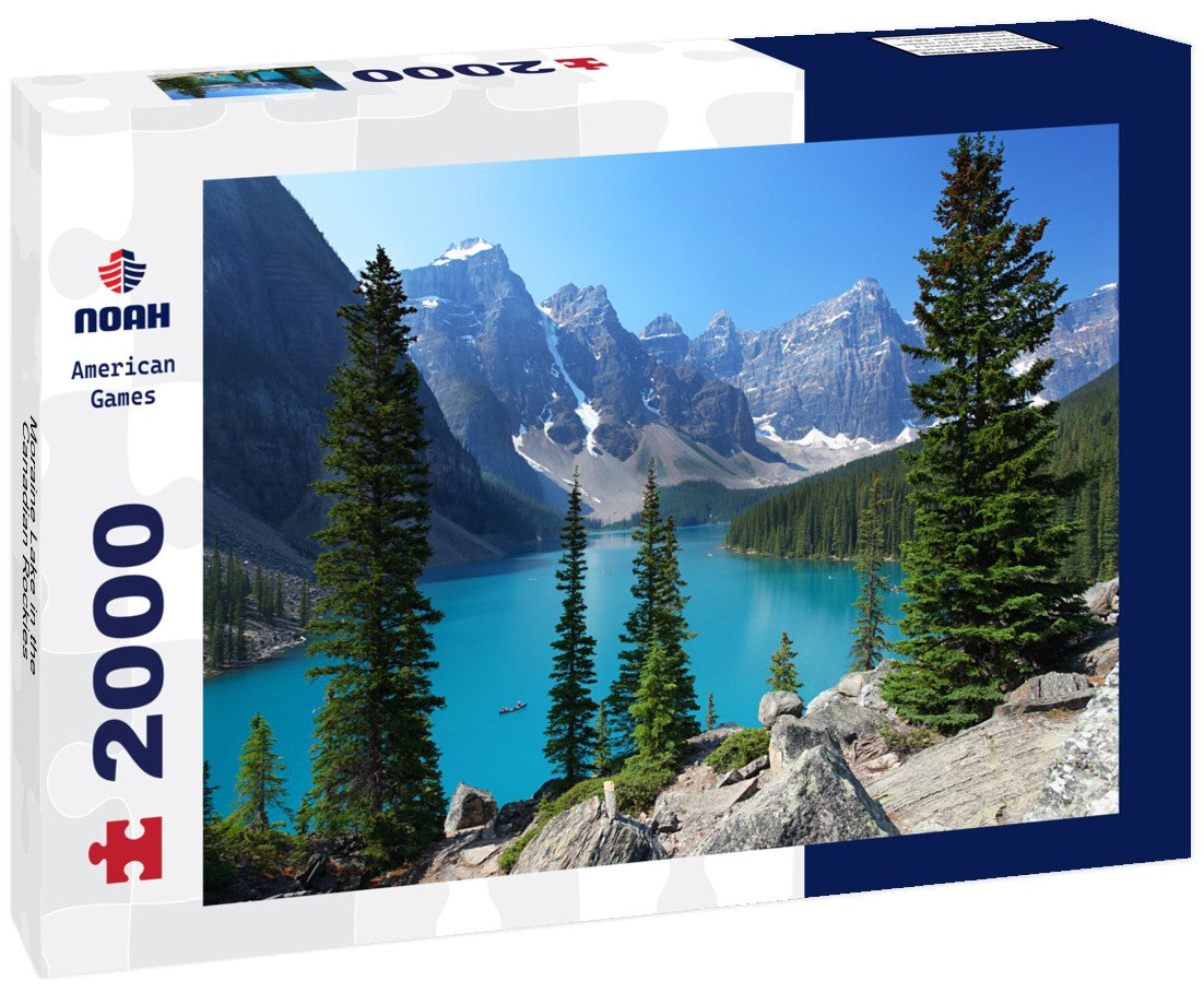 Noah Jigsaw Puzzle Moraine Lake in the Canadian Rockies 2000 Pieces