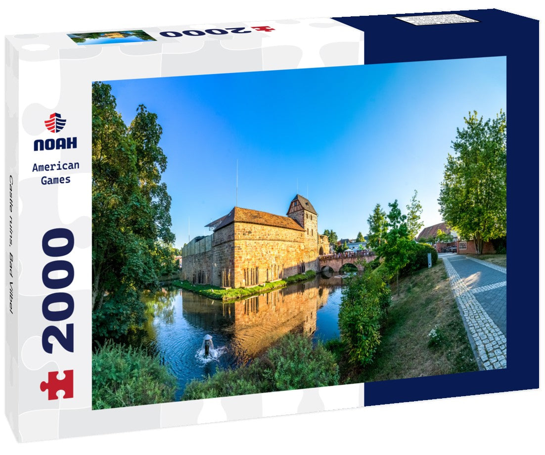 Noah Jigsaw Puzzle Castle ruins, Bad Vilbel 2000 Pieces
