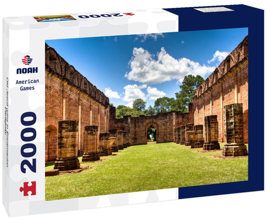 Noah Jigsaw Puzzle Old Jesuit ruins in Encarnacion, Paraguay 2000 Pieces