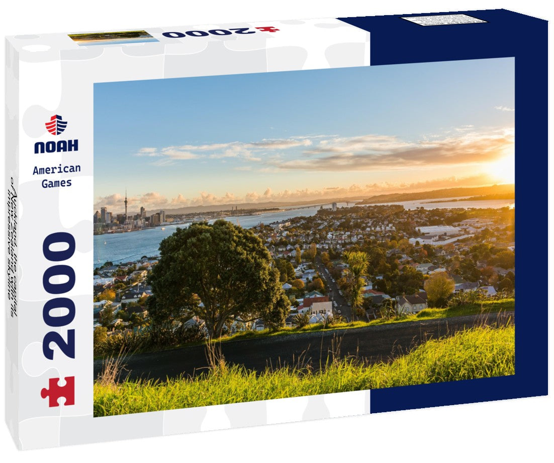 Noah Jigsaw Puzzle Auckland, the capital of New Zealand with its impressive skyline 2000 Pieces
