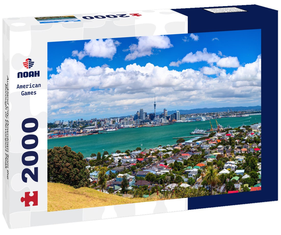 Noah Jigsaw Puzzle Auckland City Downtown from the Borough of Devonport Peak 2000 Pieces
