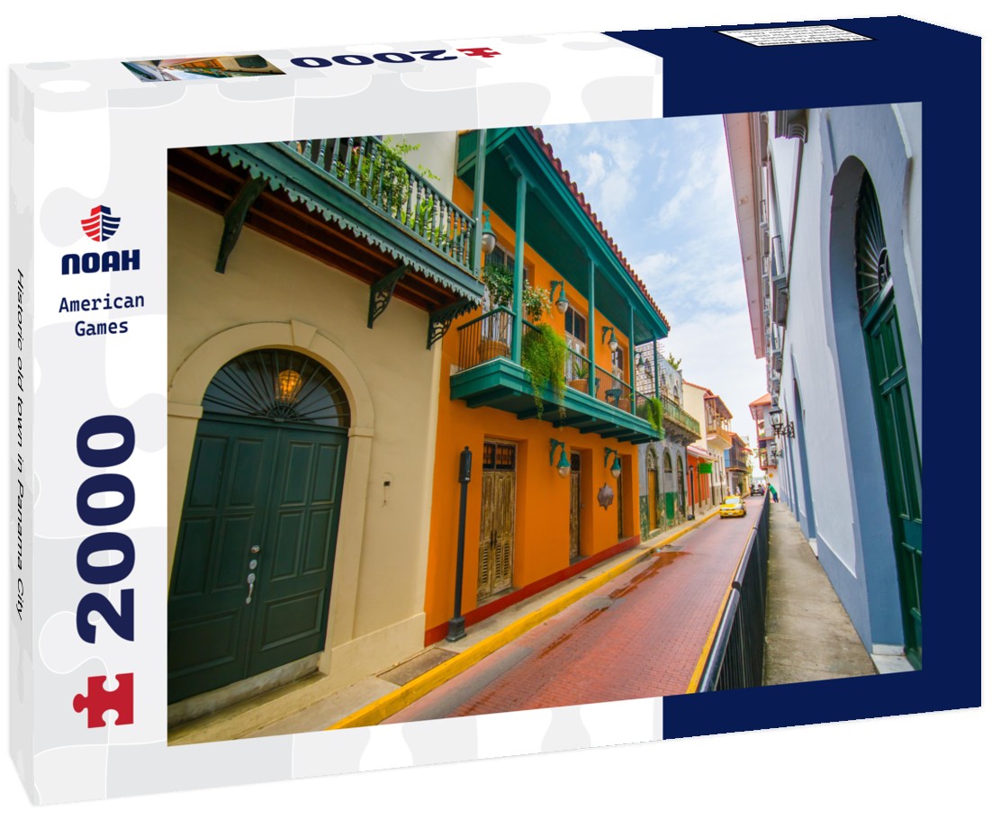 Noah Jigsaw Puzzle Historic old town in Panama City 2000 Pieces