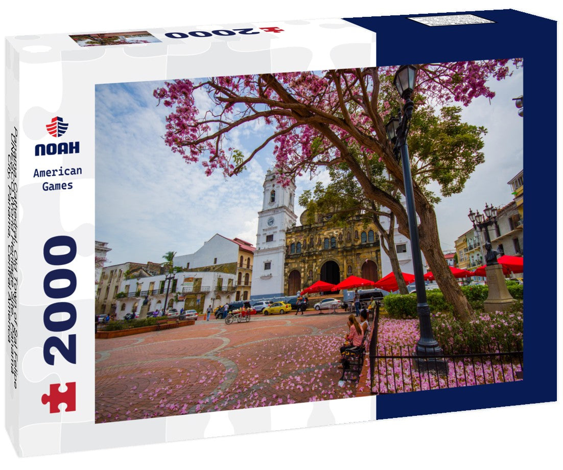Noah Jigsaw Puzzle Panama Cathedral, Old Town of Sal Felipe, UNESCO World Heritage Site, Panama City, Panama, Central America 2000 Pieces