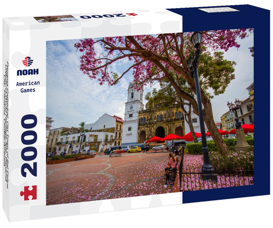 Noah Jigsaw Puzzle Panama Cathedral, Old Town of Sal Felipe, UNESCO World Heritage Site, Panama City, Panama, Central America 2000 Pieces