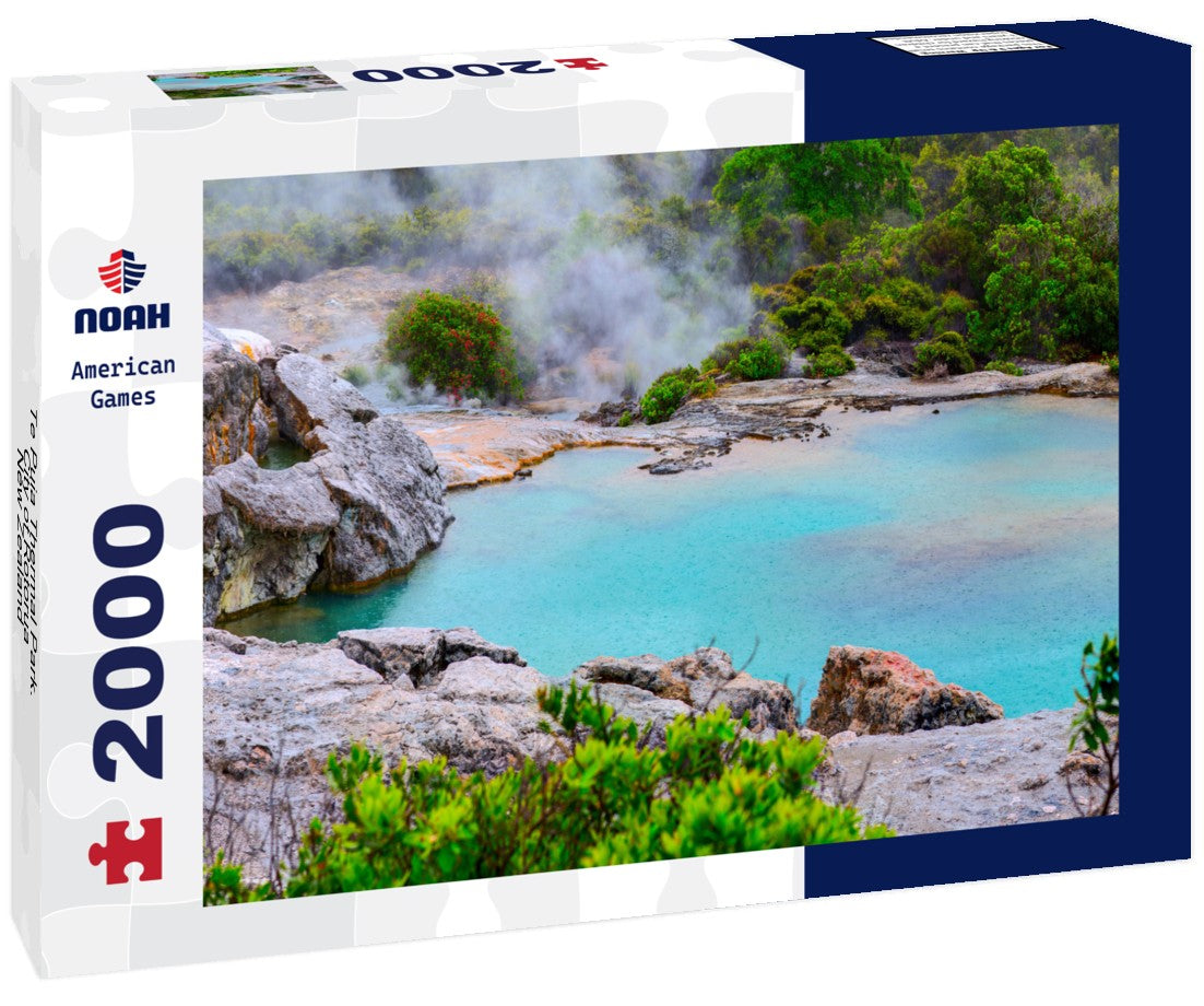 Noah Jigsaw Puzzle Te Puia Thermal Park. City of Rotorua, New Zealand 2000 Pieces