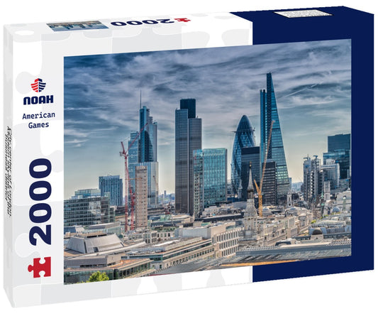 Noah Jigsaw Puzzle City center of London. Modern skyline of the business district 2000 Pieces