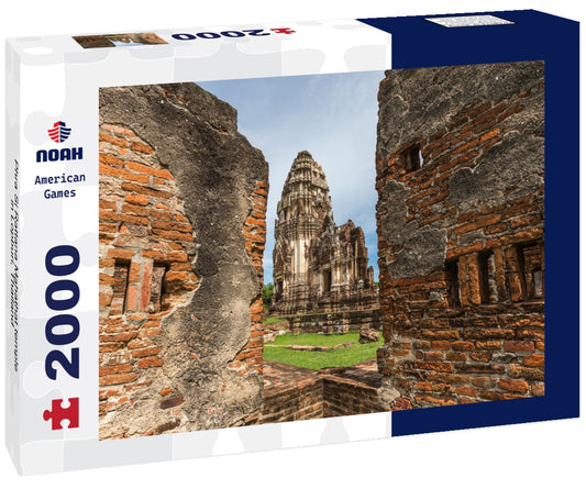 Noah Jigsaw Puzzle Phra Si Rattana Mahathat temple in Lopburi, Thailand 2000 Pieces