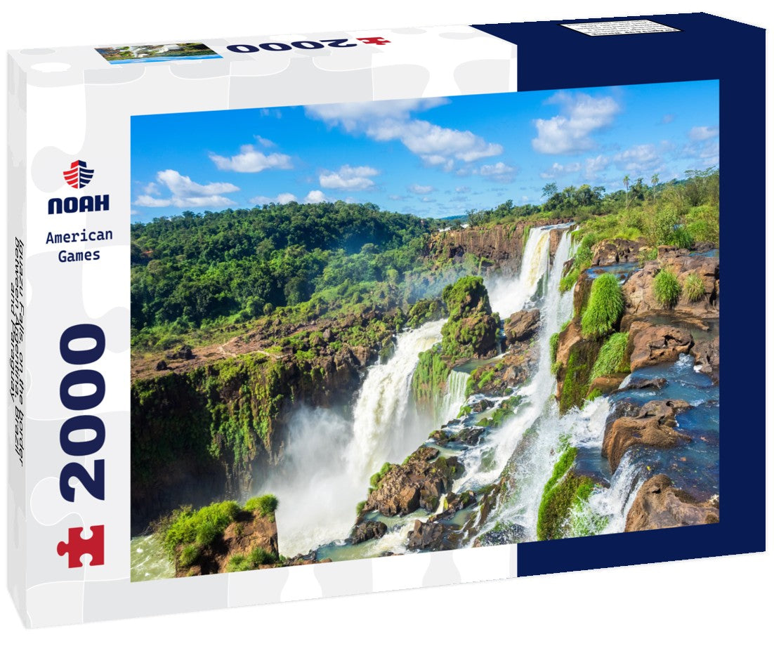 Noah Jigsaw Puzzle Iguazu Falls, on the border between Argentina, Brazil and Paraguay 2000 Pieces