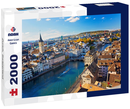 Noah Jigsaw Puzzle Zurich, Switzerland 2000 Pieces