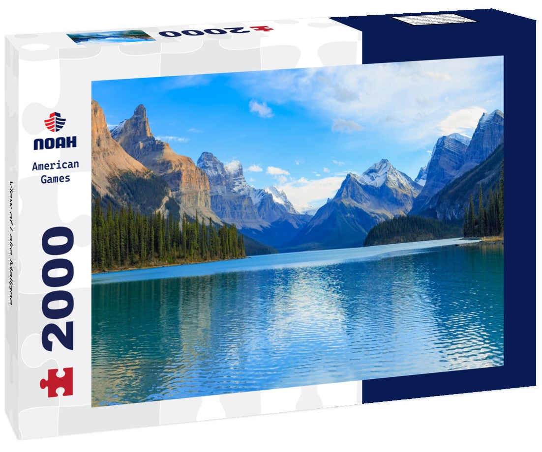 Noah Jigsaw Puzzle View of Lake Maligne 2000 Pieces