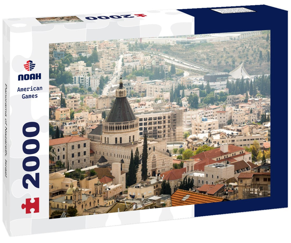 Noah Jigsaw Puzzle Panorama of Nazareth, Israel 2000 Pieces