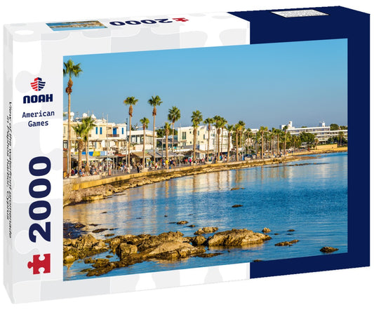 Noah Jigsaw Puzzle View of the waterfront promenade in Paphos harbor - Cyprus 2000 Pieces