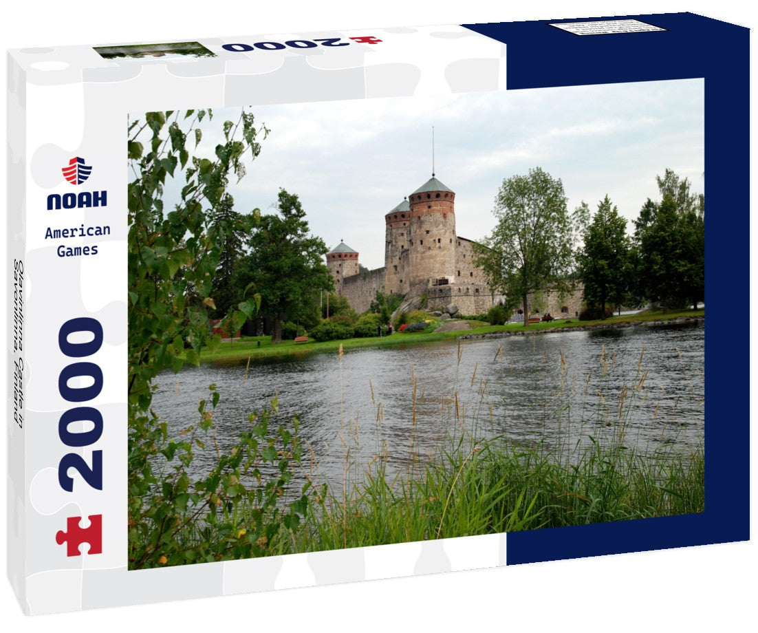Noah Jigsaw Puzzle Olavinlinna Castle in Savonlinna, Finland 2000 Pieces
