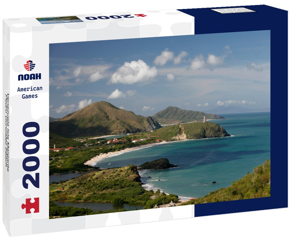 Noah Jigsaw Puzzle Venezuela Isla Margarita Pedro Gonzalez beach 2000 Pieces