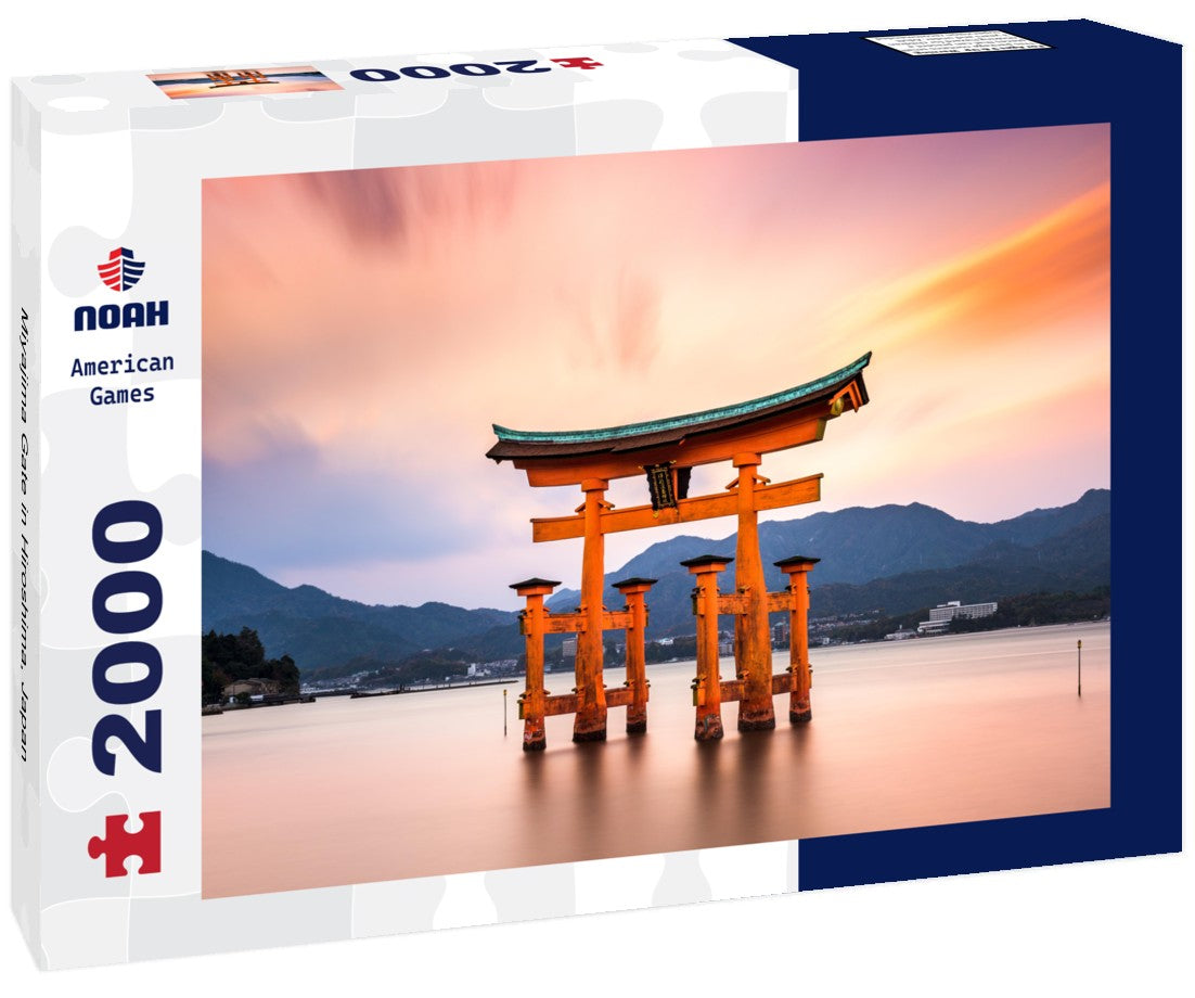 Noah Jigsaw Puzzle Miyajima Gate in Hiroshima, Japan 2000 Pieces
