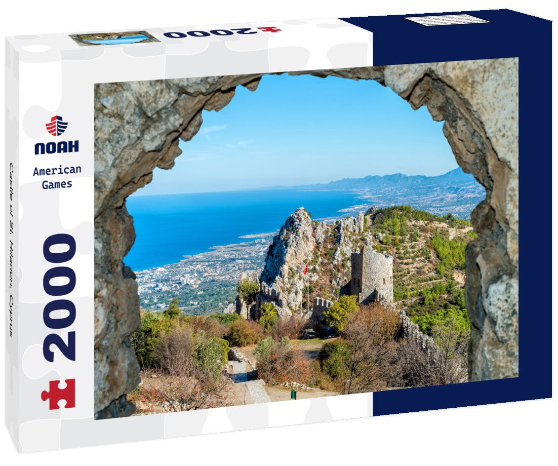Noah Jigsaw Puzzle Castle of St. Hilarion, Cyprus 2000 Pieces