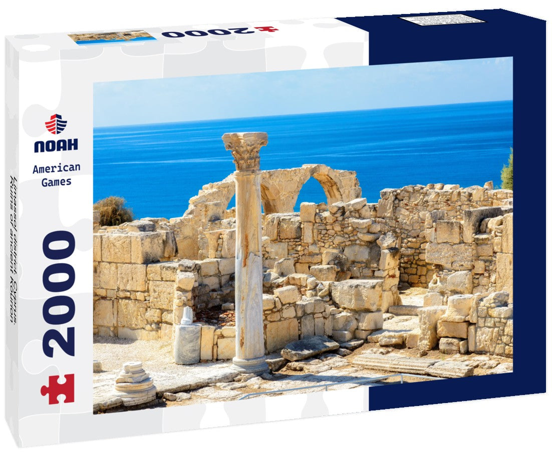 Noah Jigsaw Puzzle Limassol district. Cyprus. Ruins of ancient Kourion 2000 Pieces