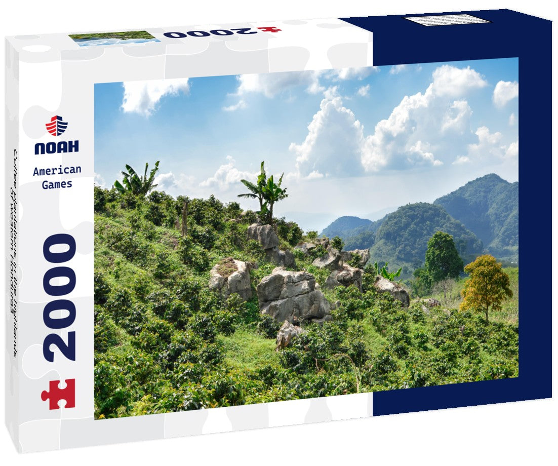 Noah Jigsaw Puzzle Coffee plantations in the highlands of western Honduras 2000 Pieces
