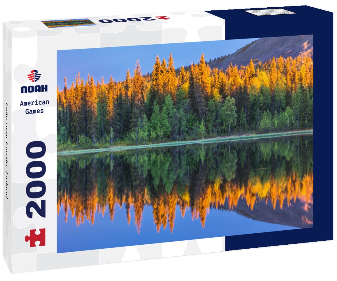 Noah Jigsaw Puzzle Lake near Luosto - Finland 2000 Pieces