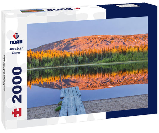 Noah Jigsaw Puzzle Jetty on the lake near Luosto - Finland 2000 Pieces