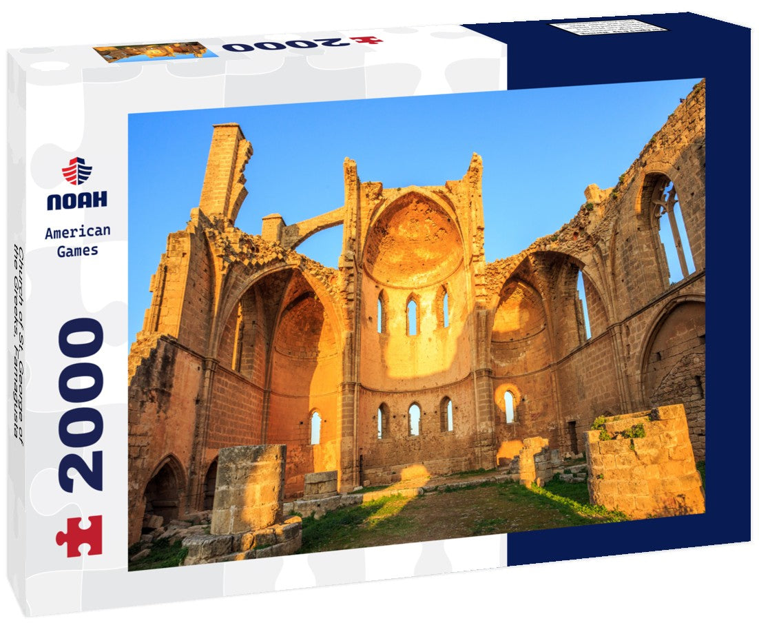 Noah Jigsaw Puzzle Church of St. George of the Greeks, Famagusta 2000 Pieces