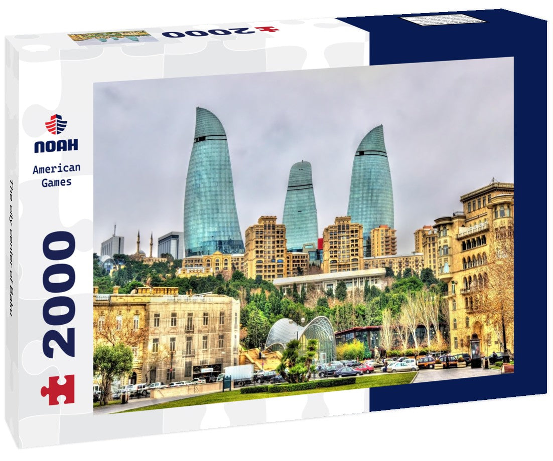 Noah Jigsaw Puzzle The city center of Baku 2000 Pieces