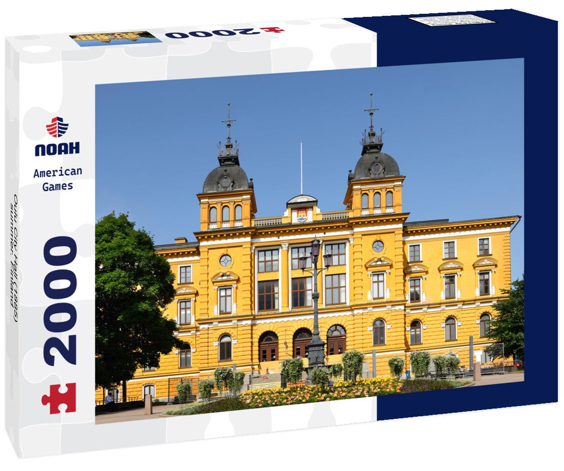 Noah Jigsaw Puzzle Oulu City Hall (1885), summer. Finland 2000 Pieces
