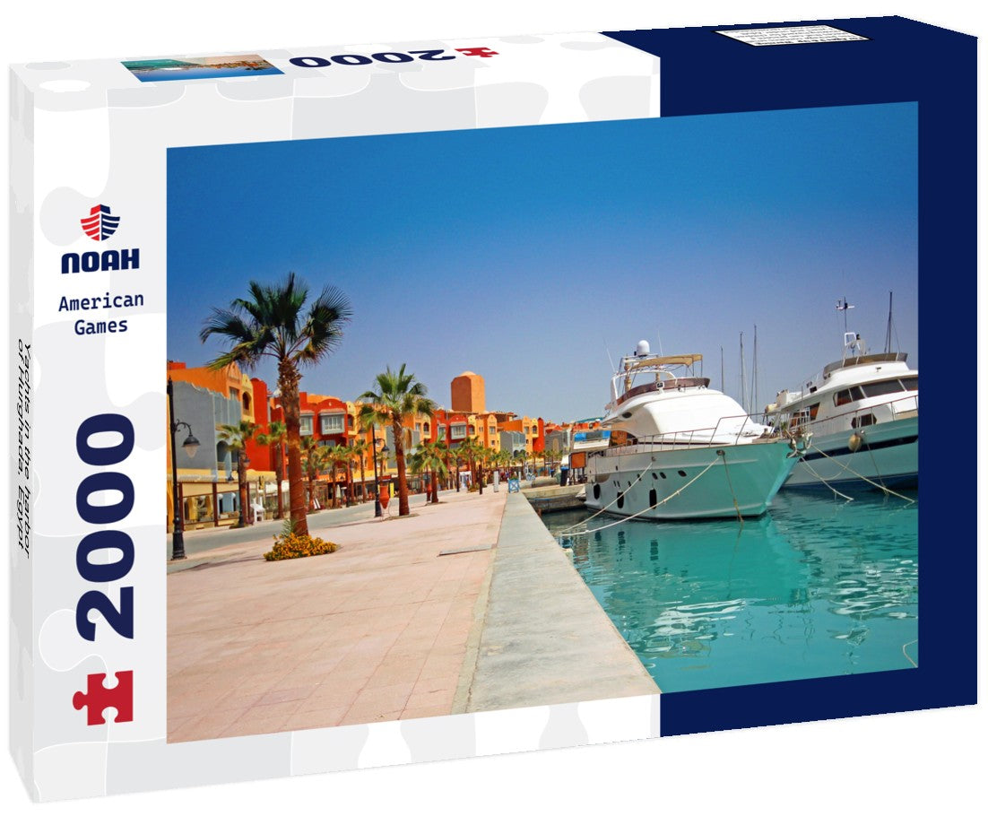 Noah Jigsaw Puzzle Yachts in the harbor of Hurghada, Egypt 2000 Pieces