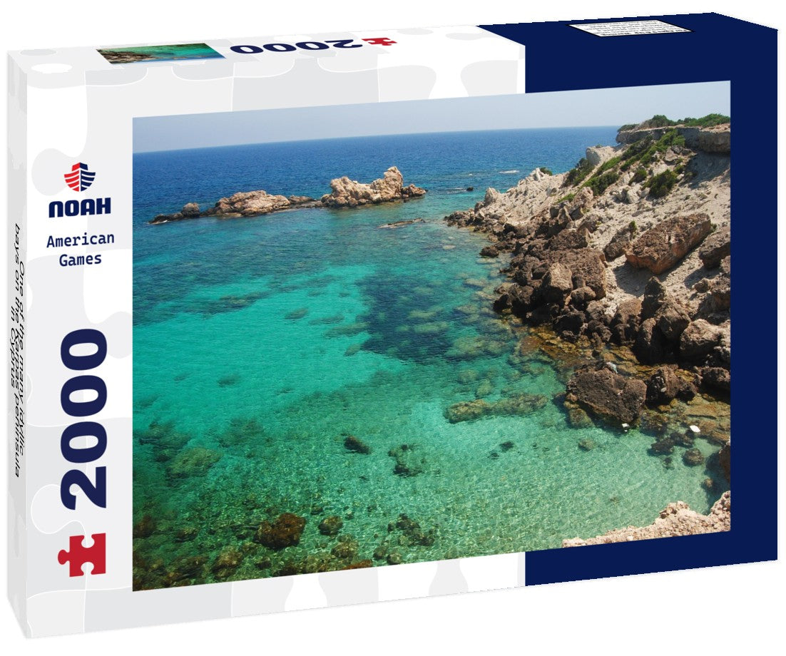 Noah Jigsaw Puzzle One of the many idyllic bays on the Karpas peninsula in Cyprus 2000 Pieces