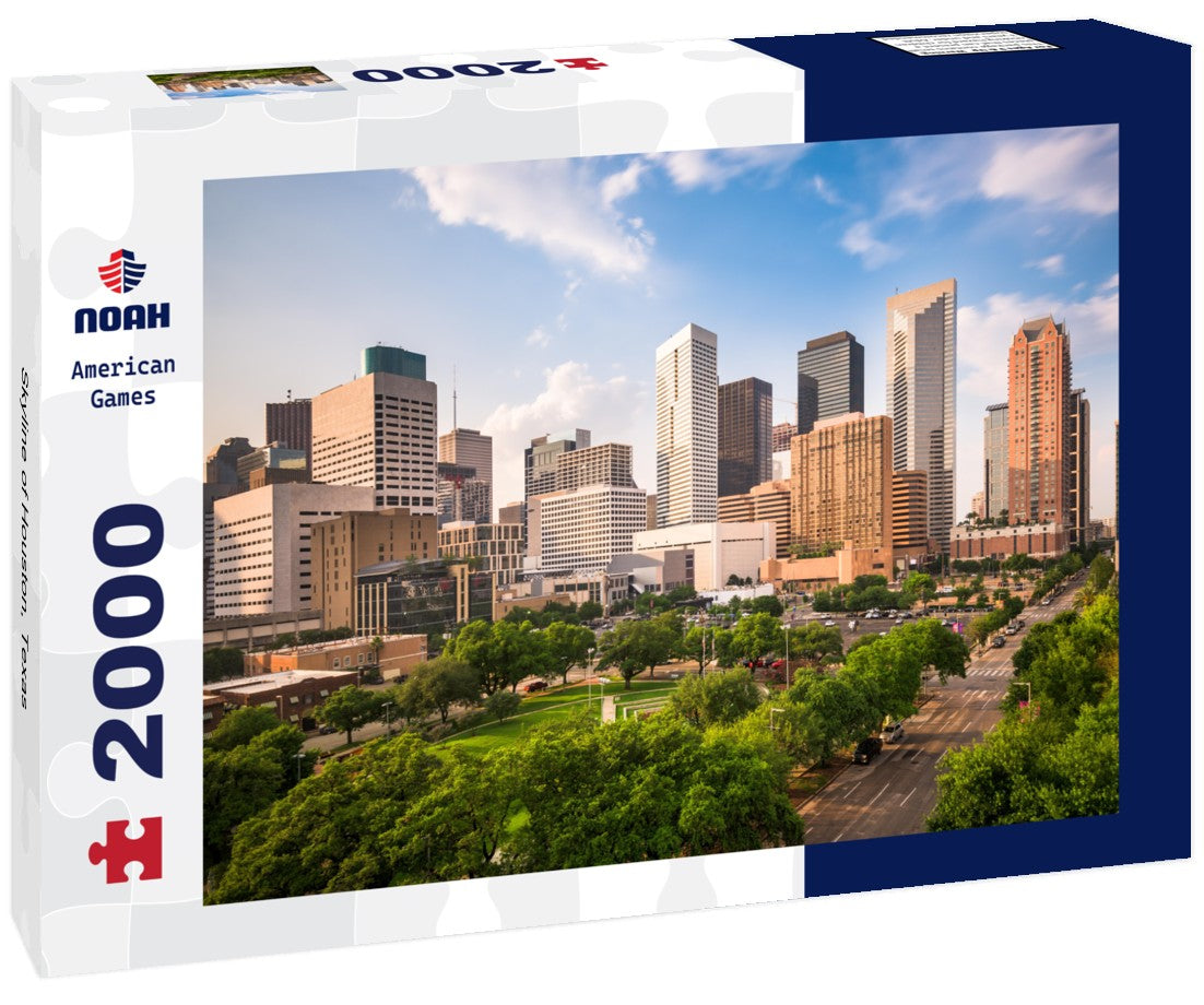 Noah Jigsaw Puzzle Skyline of Houston, Texas 2000 Pieces