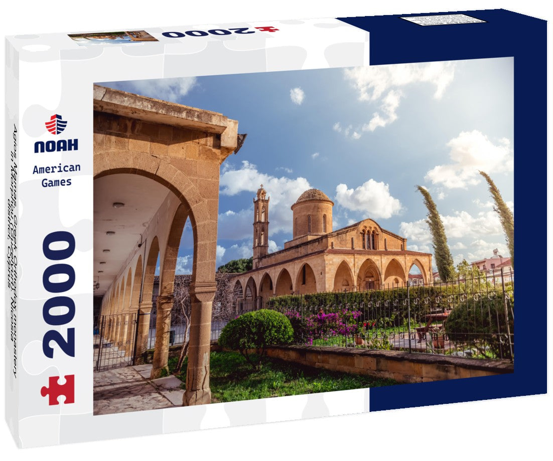 Noah Jigsaw Puzzle Agios Mamas, Greek Orthodox monastery in Morphou (Guzelyurt). Nicosia district, Cyprus 2000 Pieces