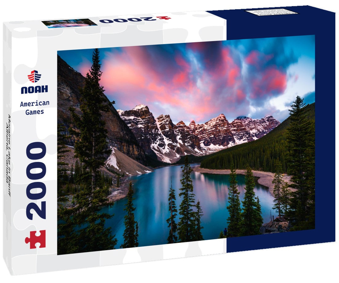 Noah Jigsaw Puzzle Moraine Lake in Banff, Alberta, Canada 2000 Pieces