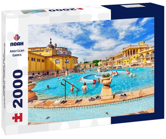 Noah Jigsaw Puzzle Budapest, Hungary: Inner courtyard of the Szechenyi Baths 2000 Pieces