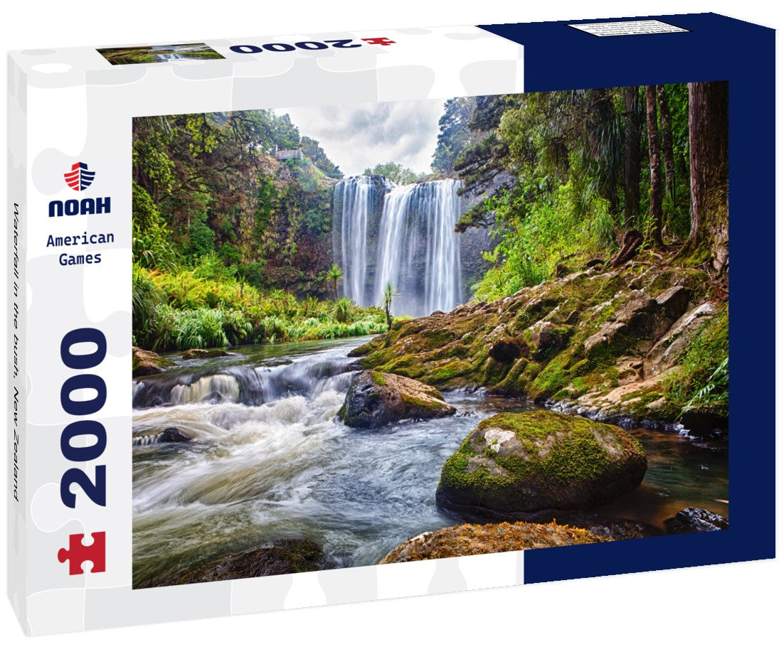 Noah Jigsaw Puzzle Waterfall in the bush, New Zealand 2000 Pieces