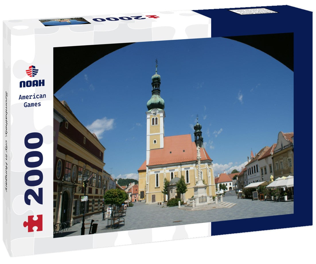 Noah Jigsaw Puzzle Szombathely, city in Hungary 2000 Pieces