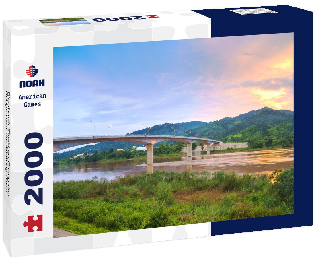 Noah Jigsaw Puzzle The fourth Thai-Lao Friendship Bridge over the Mekong River 2000 Pieces