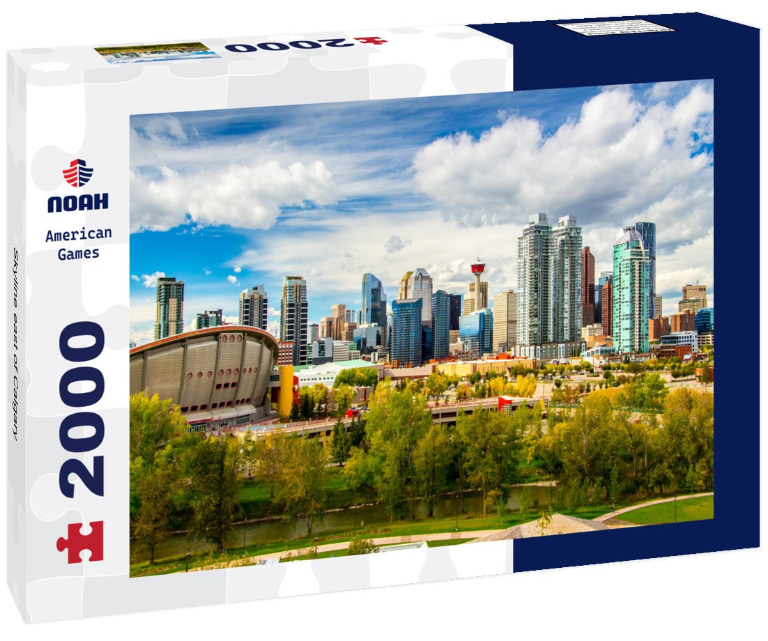 Noah Jigsaw Puzzle Skyline east of Calgary 2000 Pieces