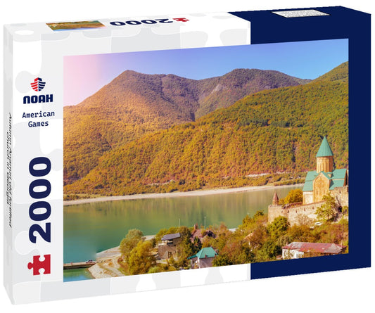 Noah Jigsaw Puzzle Autumn Ananuri old fortified church in Georgia 2000 Pieces