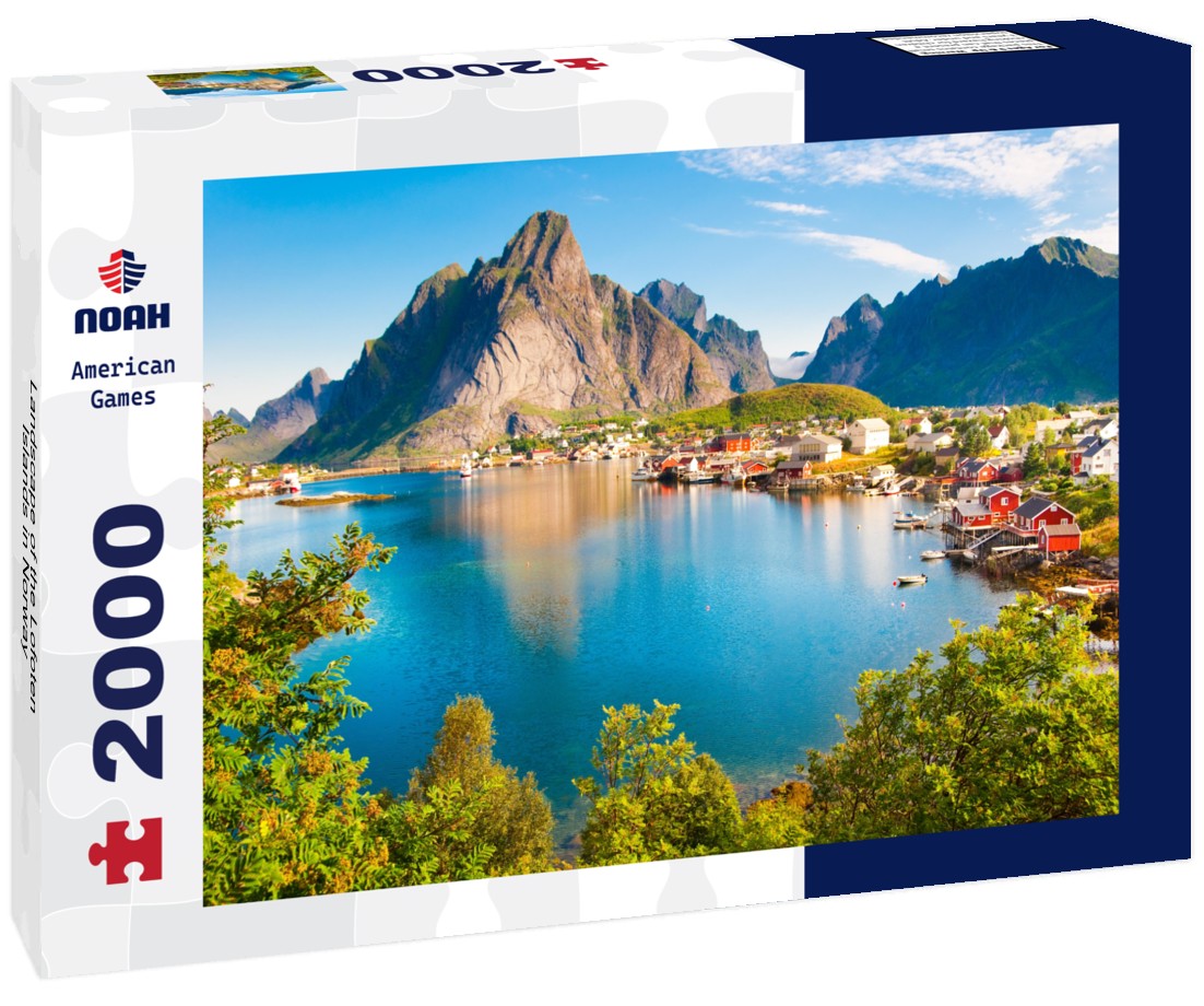 Noah Jigsaw Puzzle Landscape of the Lofoten Islands in Norway 2000 Pieces