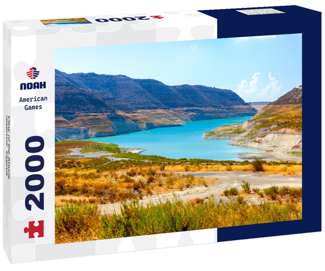 Noah Jigsaw Puzzle View of the Kouris reservoir. Cyprus 2000 Pieces