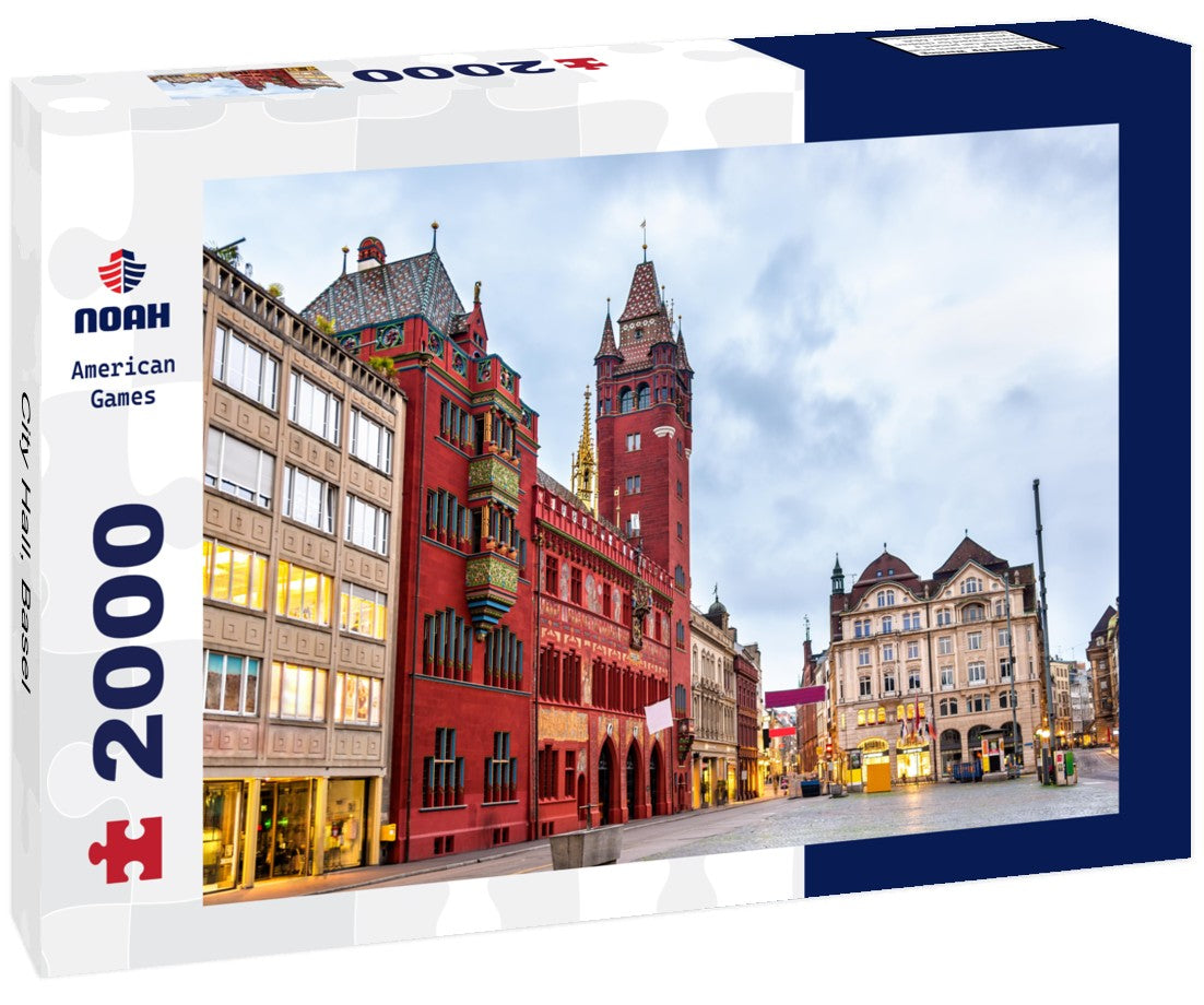 Noah Jigsaw Puzzle City Hall, Basel 2000 Pieces
